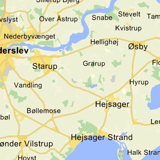 Krak Kort Haderslev Kløvervej Haderslev kort på Krak Krak Kort Haderslev