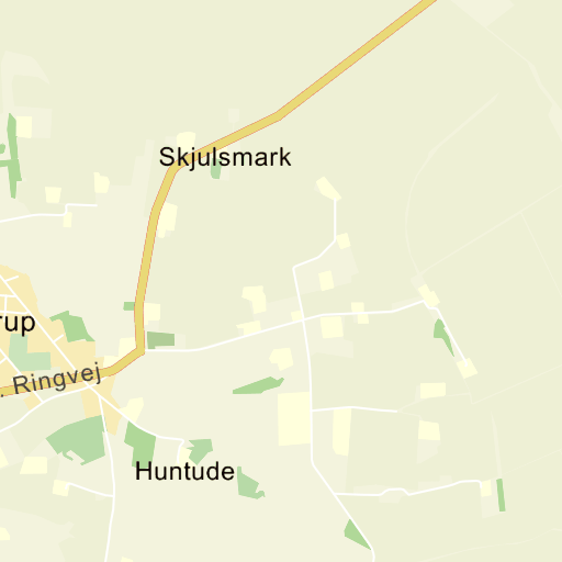 Kort Over GrøNhøJ Løkken Grønhøj Strandvej kort på Krak Kort Over GrøNhøJ