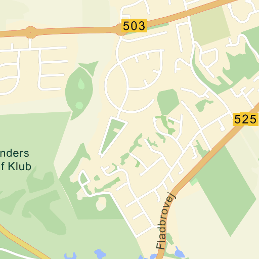 Randers Kort Krak Byleddet Randers Nv Randers kort på Krak Randers Kort Krak